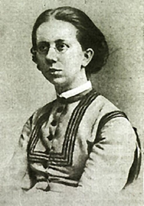 Figure 3: Julia Lermontova (1846 – 1919) was one of the first women worldwide to earn a doctorate degree in chemistry. As an analytical chemist, she contributed to the periodic table’s development by providing the first accurate atomic mass measurement for the platinum-like elements, such as ruthenium.